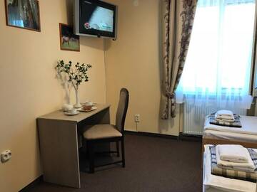 Фото номера Стандартный двухместный номер с 1 кроватью или 2 отдельными кроватями Комплексы для отдыха с коттеджами/бунгало Комплекс отдыха "Карпатский Уют" г. Славское 8