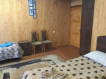 Фото номера Четырехместный номер с общей ванной комнатой Отель Hotel Fortetsya г. Славское 2