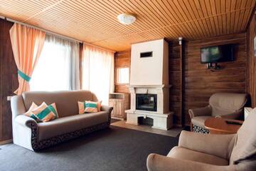 Фото номера Просторный люкс, вид на горы Отель Chalet Filvarok г. Славское 3