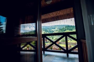 Фото номера Просторный люкс, вид на горы Отель Chalet Filvarok г. Славское 7