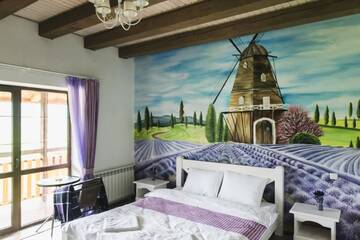 Фото номера Люкс с балконом Мини-отель Pogar Inn г. Славское 3