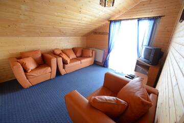 Фото номера Люкс с видом на горы Загородные дома Cottage Kurshevel г. Славское 6