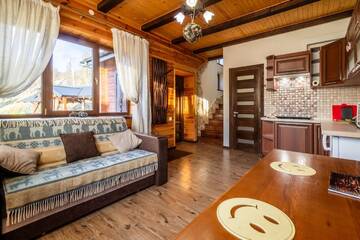 Фото номера Шале с одной спальней Шале Cottage Chalet-Tiara г. Славское 6