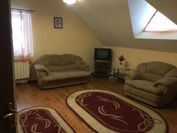 Фото номера Двухуровневый люкс Дома для отпуска Chalet Trostian г. Славское 4