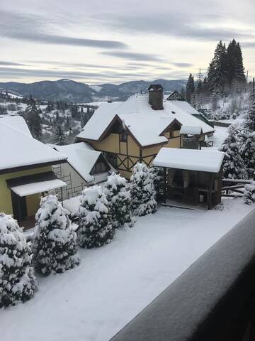 Фото номера Дом с 5 спальнями Дома для отпуска Chalet Trostian г. Славское 15