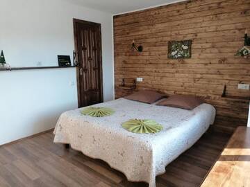 Фото номера Номер с кроватью размера «king-size» и балконом Отель AGORA Chalet г. Славское 19