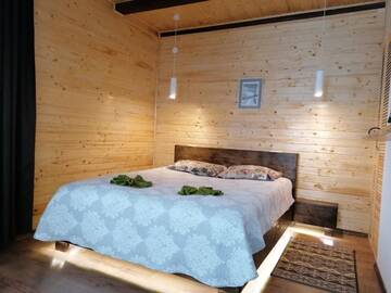 Фото номера Двухместный номер Делюкс с 1 кроватью Отель AGORA Chalet г. Славское 12