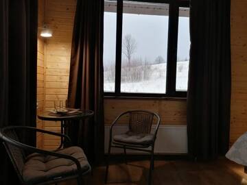 Фото номера Двухместный номер Делюкс с 1 кроватью Отель AGORA Chalet г. Славское 11